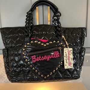 Betseyville by Betsey Johnson ‘ Be Mine Betsey Black’